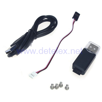 XK-X380 X380-A X380-B X380-C air dancer drone spare parts data line and connect wire plug for V2 camera